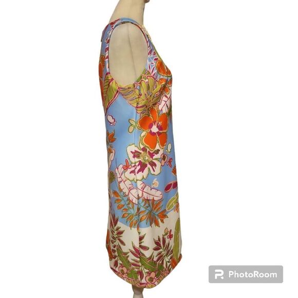 Just Taylor Floral Sleeveless Dress Women's Size Medium - Picture 5 of 8